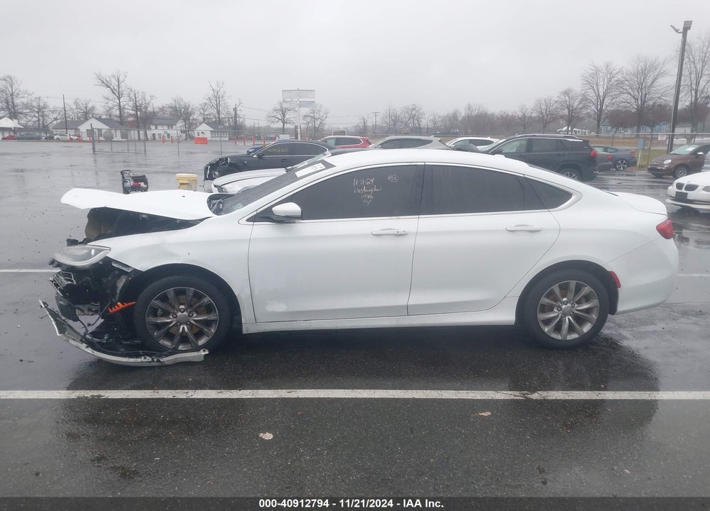 2015 CHRYSLER 200 C VIN: 1C3CCCCB2FN549511