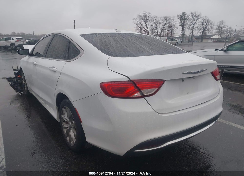 2015 CHRYSLER 200 C VIN: 1C3CCCCB2FN549511