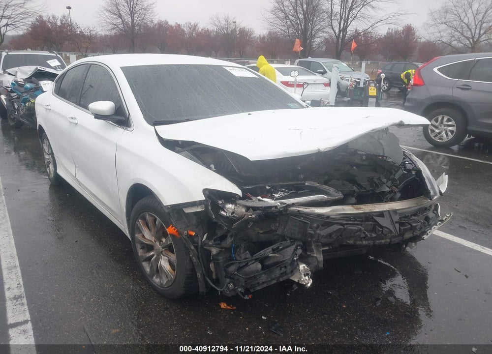 2015 CHRYSLER 200 C VIN: 1C3CCCCB2FN549511