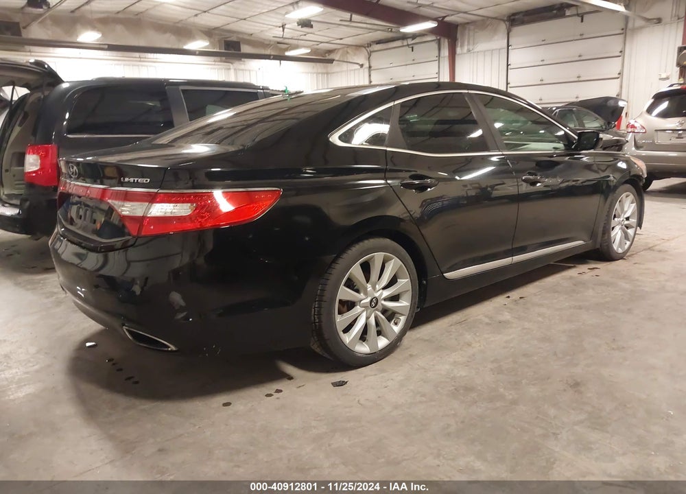 2014 HYUNDAI AZERA LIMITED VIN: KMHFH4JG1EA342835