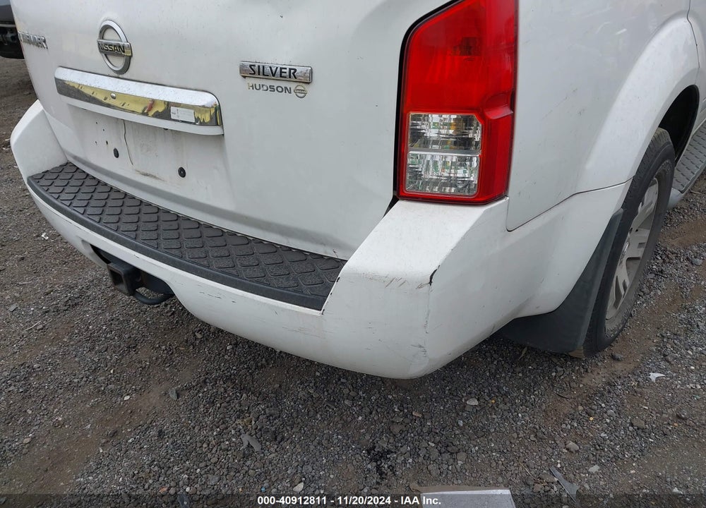 2012 NISSAN PATHFINDER SILVER VIN: 5N1AR1NB4CC627258