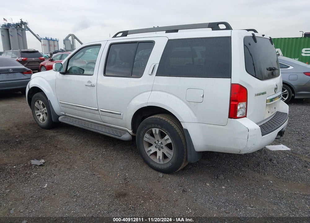 2012 NISSAN PATHFINDER SILVER VIN: 5N1AR1NB4CC627258