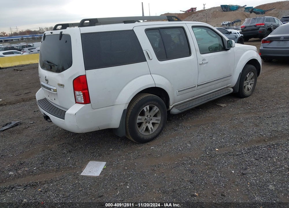 2012 NISSAN PATHFINDER SILVER VIN: 5N1AR1NB4CC627258