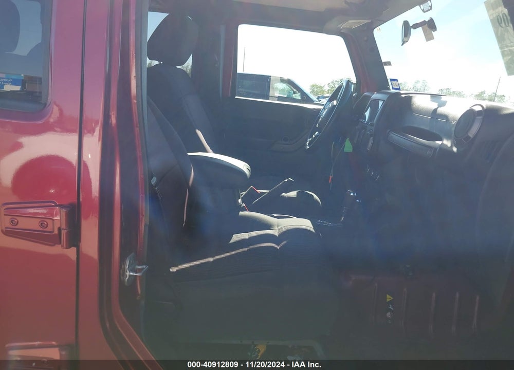 2012 JEEP WRANGLER UNLIMITED SPORT VIN: 1C4BJWDG1CL203448