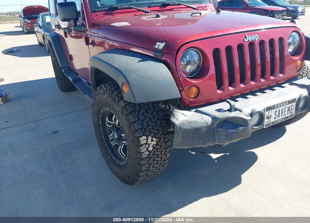2012 JEEP WRANGLER UNLIMITED SPORT VIN: 1C4BJWDG1CL203448