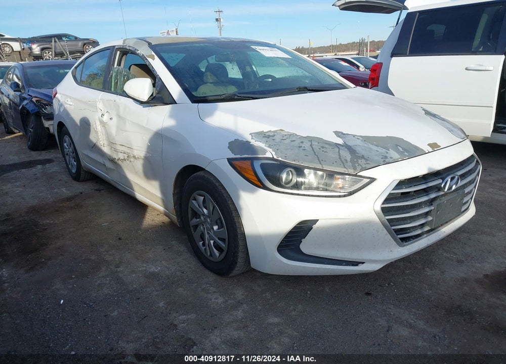 2017 HYUNDAI ELANTRA SE VIN: 5NPD74LF2HH180861