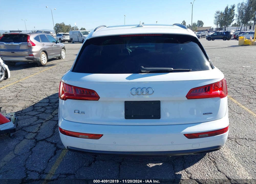 2019 AUDI Q5 45 PREMIUM VIN: WA1CNAFY8K2125542