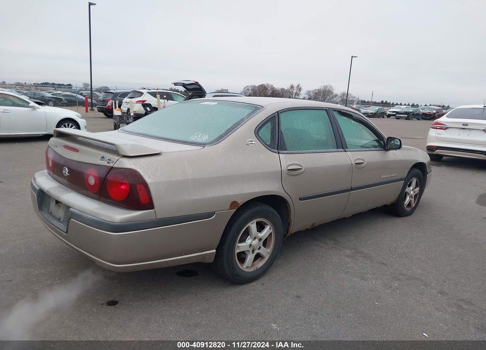2003 CHEVROLET IMPALA LS VIN: 2G1WH52K339374913