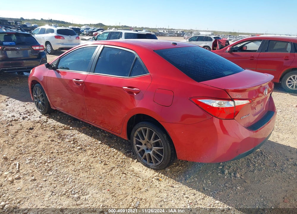 2016 TOYOTA COROLLA L/LE/LE PLS/PRM/S/S PLS VIN: 5YFBURHE4GP501524