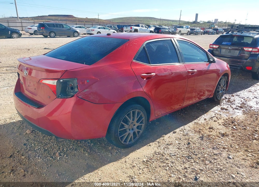 2016 TOYOTA COROLLA L/LE/LE PLS/PRM/S/S PLS VIN: 5YFBURHE4GP501524