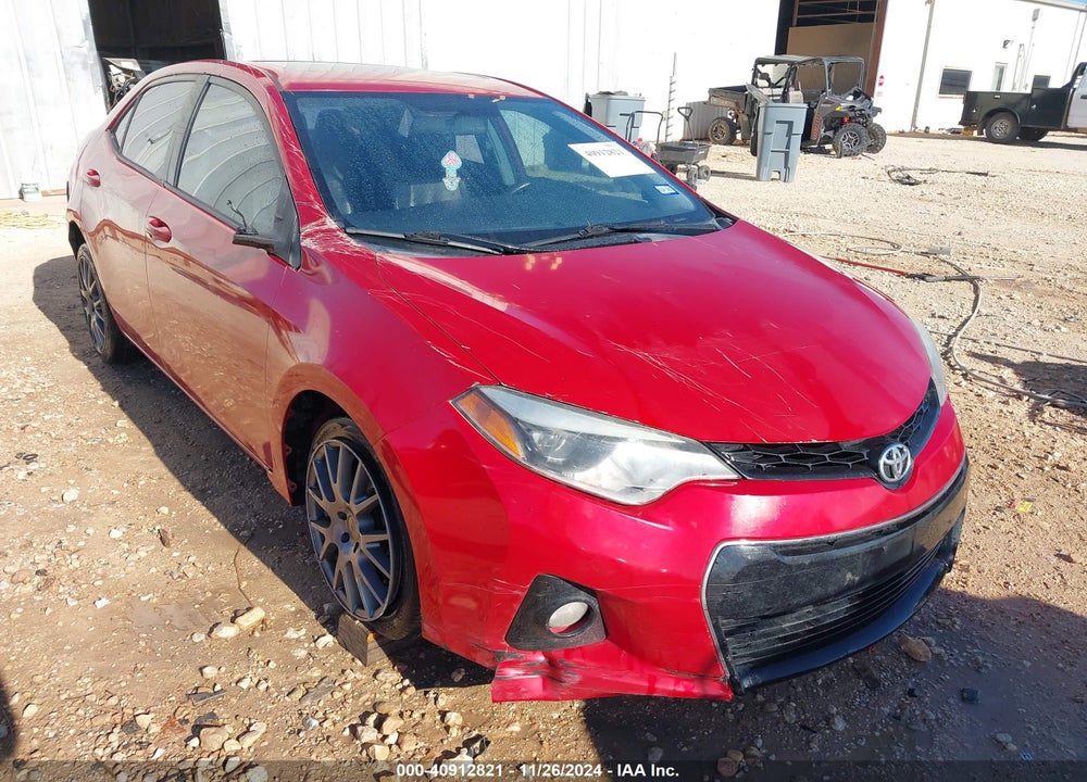 2016 TOYOTA COROLLA L/LE/LE PLS/PRM/S/S PLS VIN: 5YFBURHE4GP501524