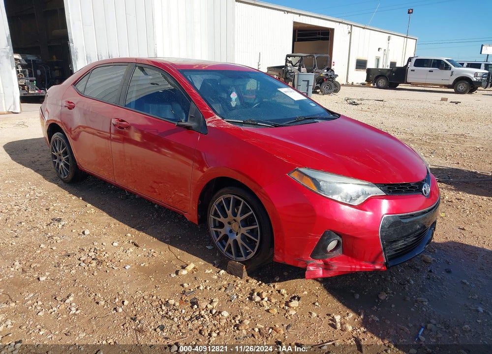 2016 TOYOTA COROLLA L/LE/LE PLS/PRM/S/S PLS VIN: 5YFBURHE4GP501524