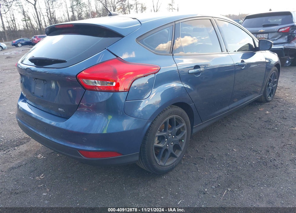 2018 FORD FOCUS SEL VIN: 1FADP3M22JL234754