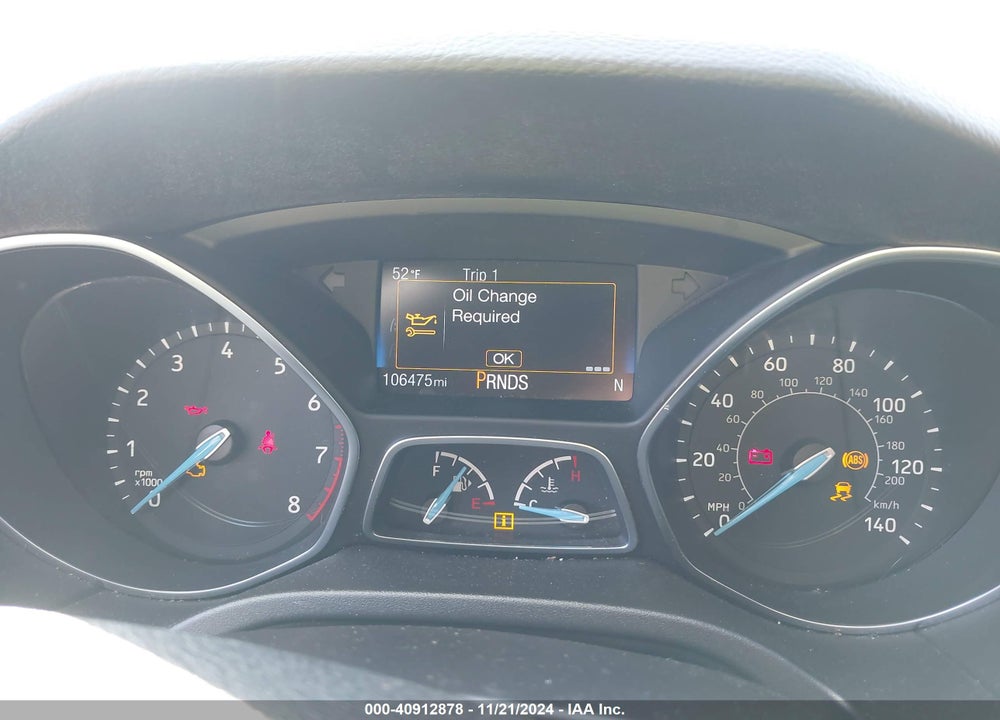 2018 FORD FOCUS SEL VIN: 1FADP3M22JL234754