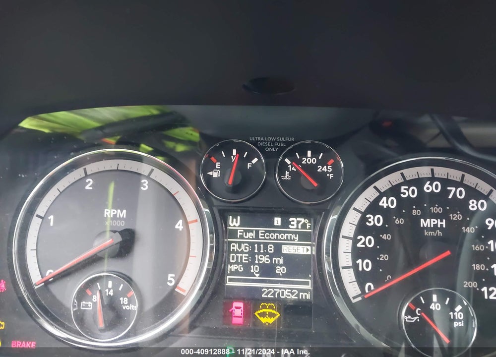 2012 RAM 2500 VIN: 3C6UD5DL5CG126658