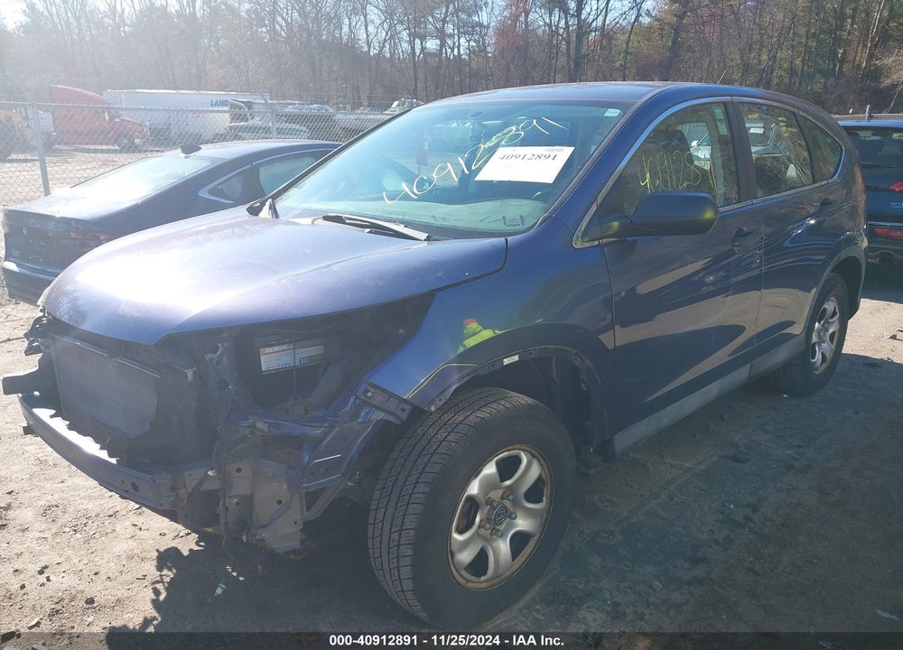 2014 HONDA CR-V LX VIN: 2HKRM4H33EH607862