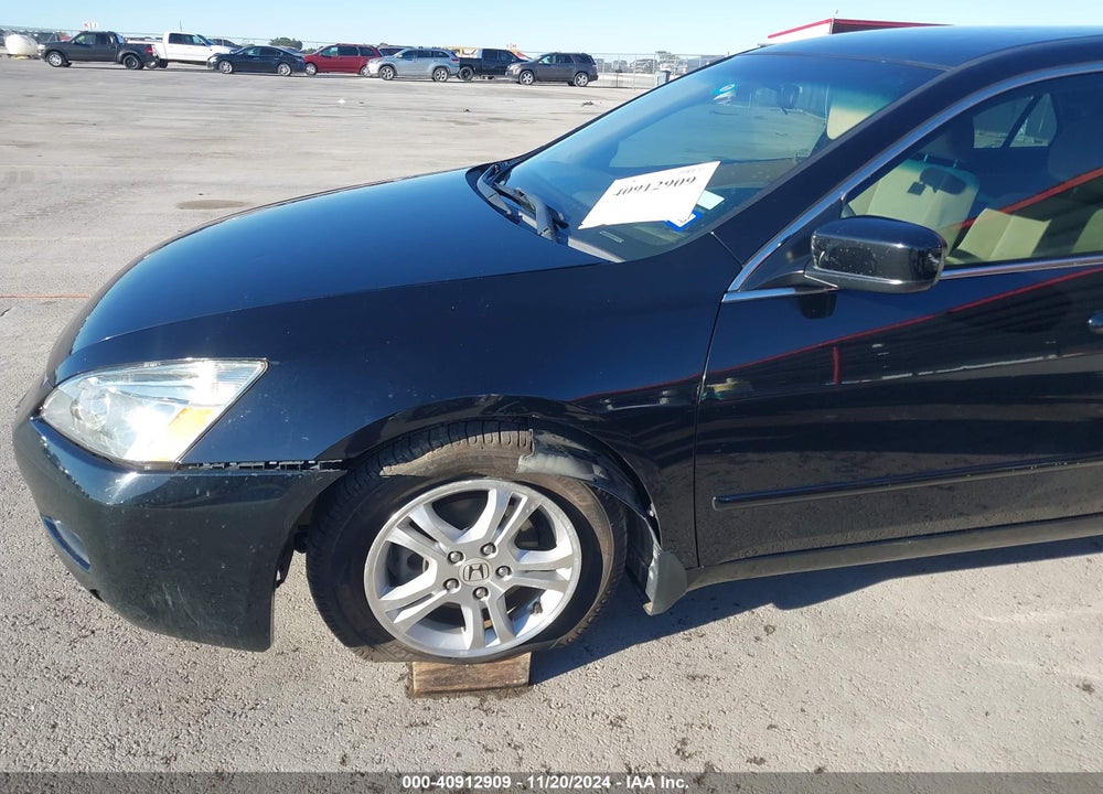 2007 HONDA ACCORD 2.4 SE VIN: 1HGCM563X7A170596