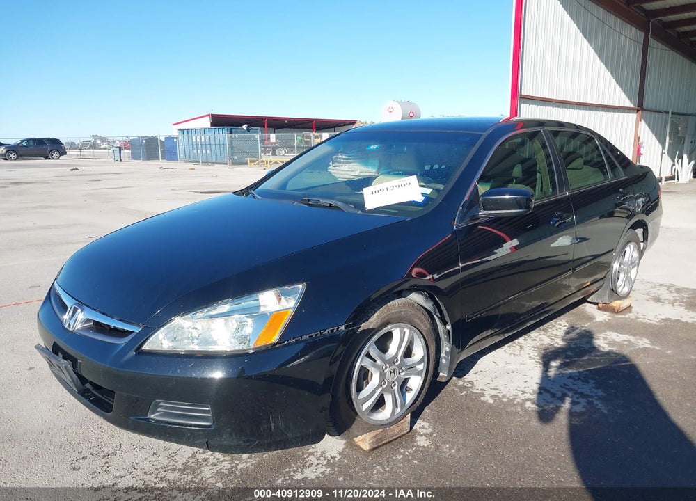 2007 HONDA ACCORD 2.4 SE VIN: 1HGCM563X7A170596
