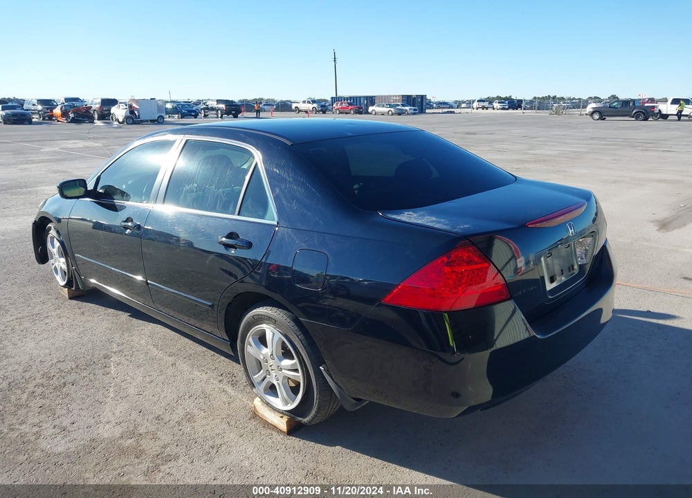2007 HONDA ACCORD 2.4 SE VIN: 1HGCM563X7A170596