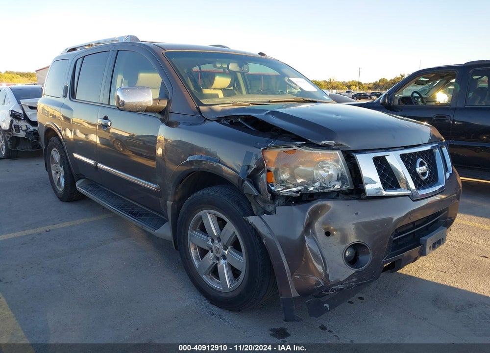 2013 NISSAN ARMADA PLATINUM VIN: 5N1BA0NF4DN605842