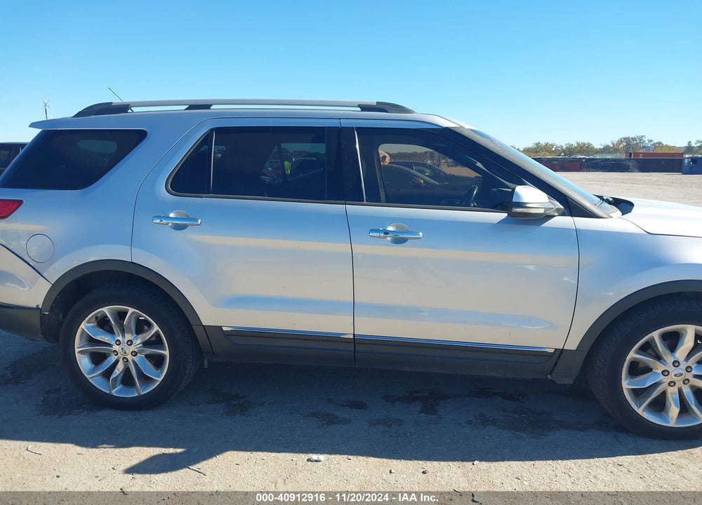 2013 FORD EXPLORER LIMITED VIN: 1FM5K7F84DGB06353