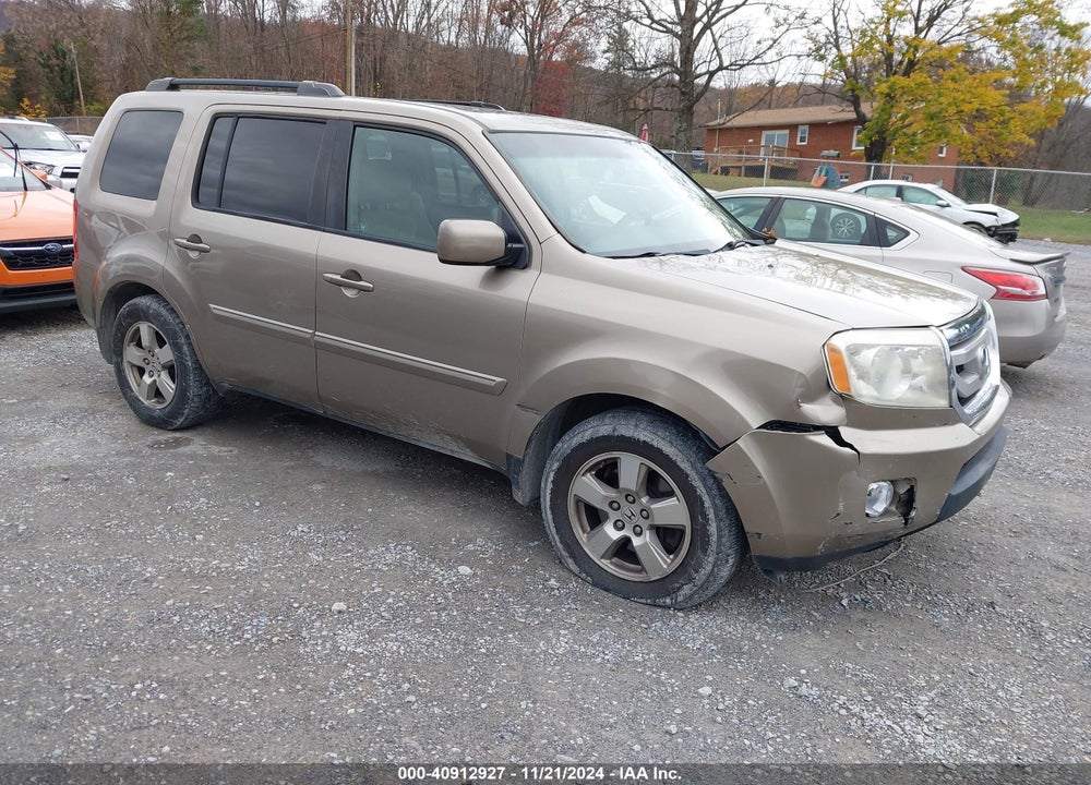 2009 HONDA PILOT EX-L VIN: 5FNYF48509B040182