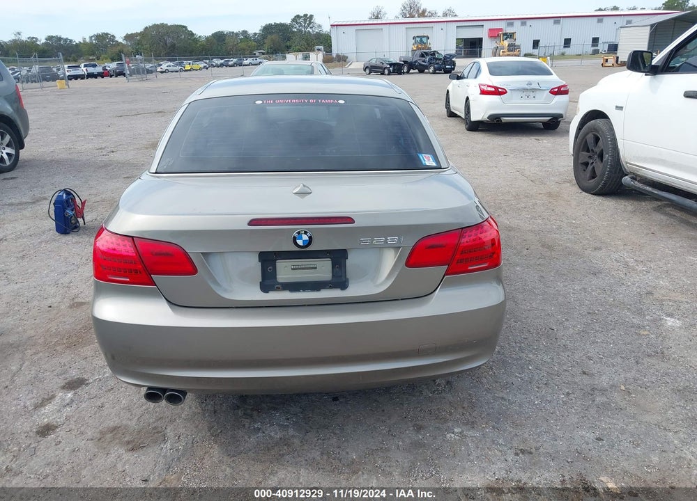 2011 BMW 328I VIN: WBADW7C54BE542642
