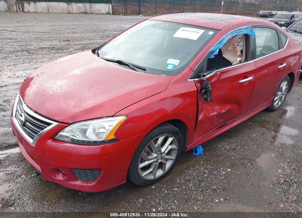 2013 NISSAN SENTRA SR VIN: 3N1AB7AP8DL562128