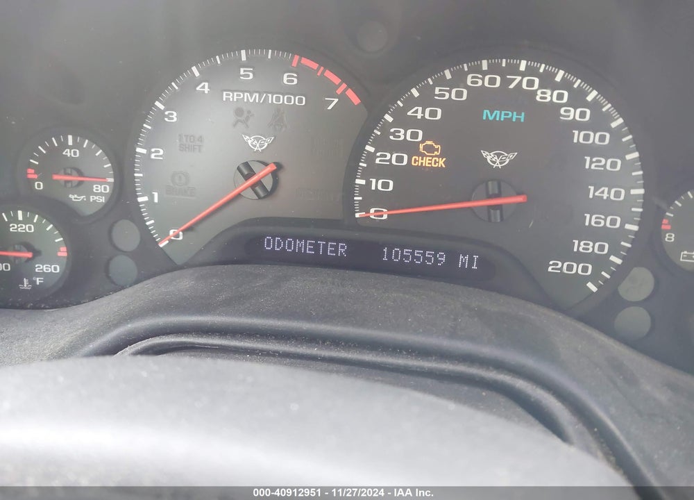 2000 CHEVROLET CORVETTE VIN: 1G1YY22G9Y5125104