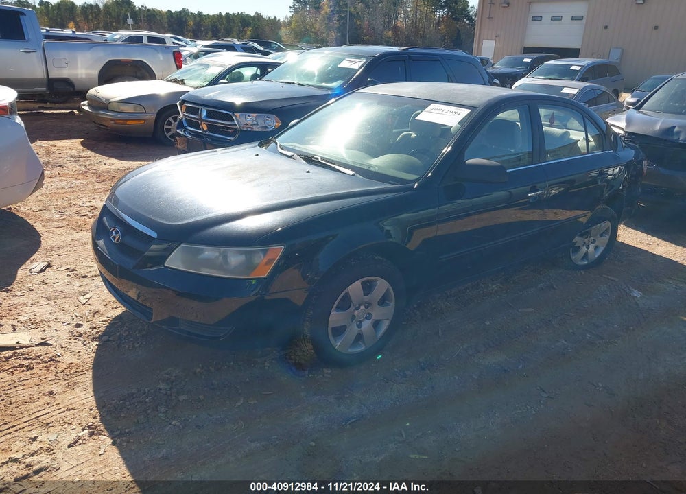 2007 HYUNDAI SONATA GLS VIN: 5NPET46C47H226562