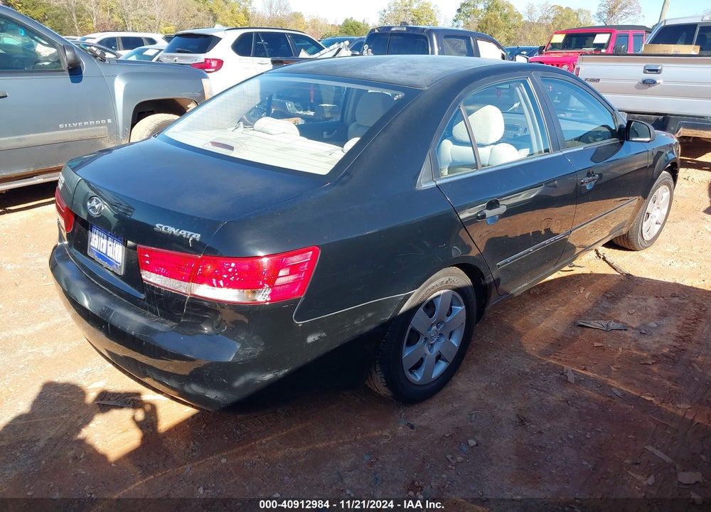 2007 HYUNDAI SONATA GLS VIN: 5NPET46C47H226562
