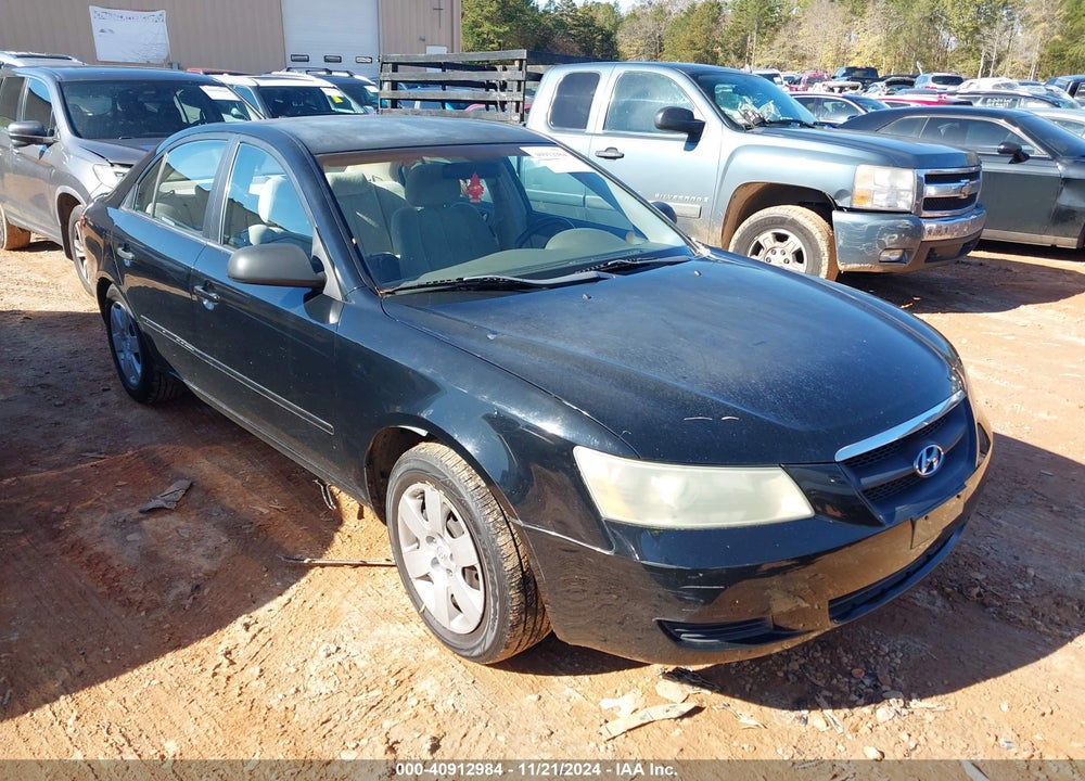 2007 HYUNDAI SONATA GLS VIN: 5NPET46C47H226562
