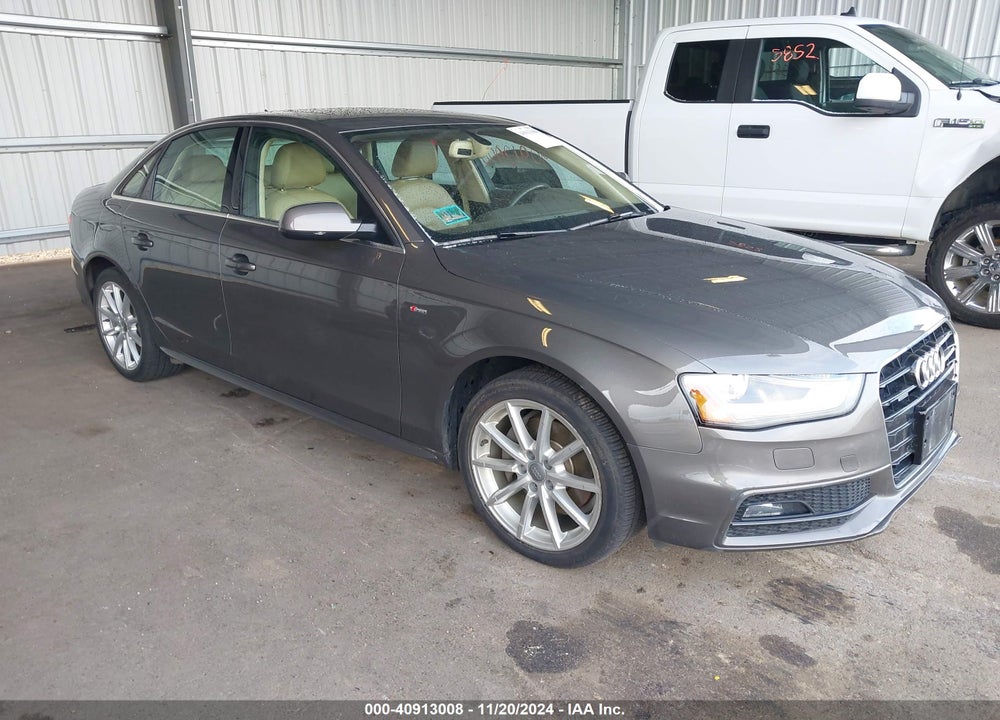 2014 AUDI A4 2.0T PREMIUM VIN: WAUFFAFL0EA056468
