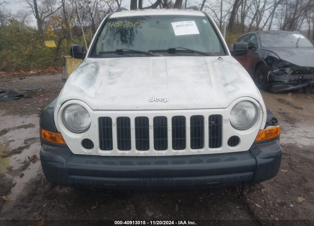 2007 JEEP LIBERTY SPORT VIN: 1J4GL48K87W582224