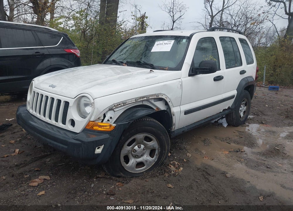 2007 JEEP LIBERTY SPORT VIN: 1J4GL48K87W582224
