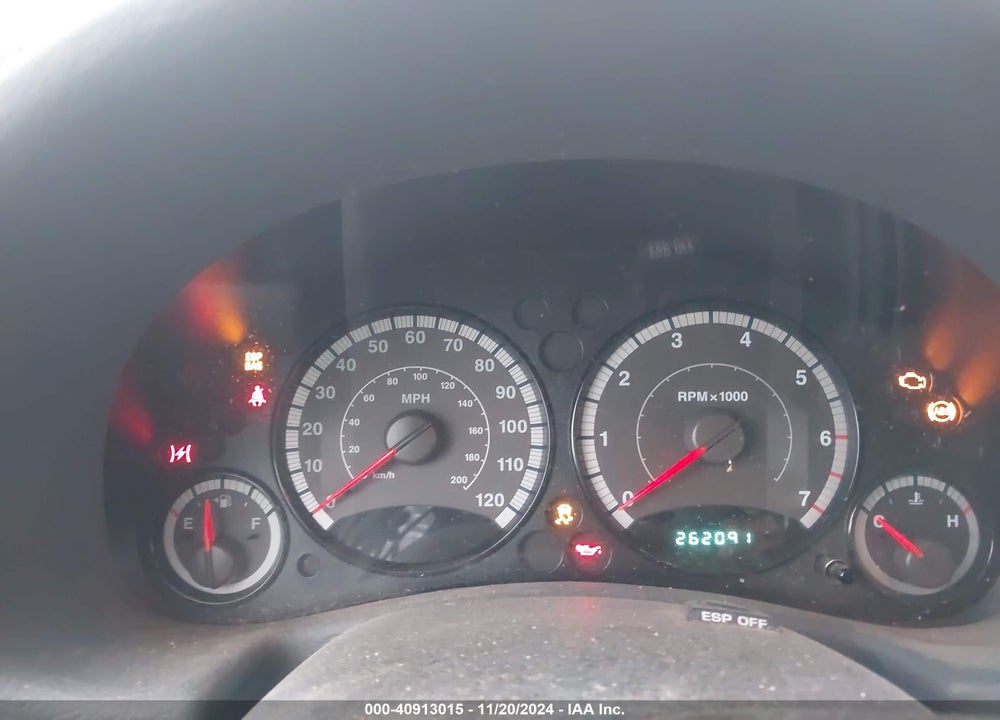2007 JEEP LIBERTY SPORT VIN: 1J4GL48K87W582224
