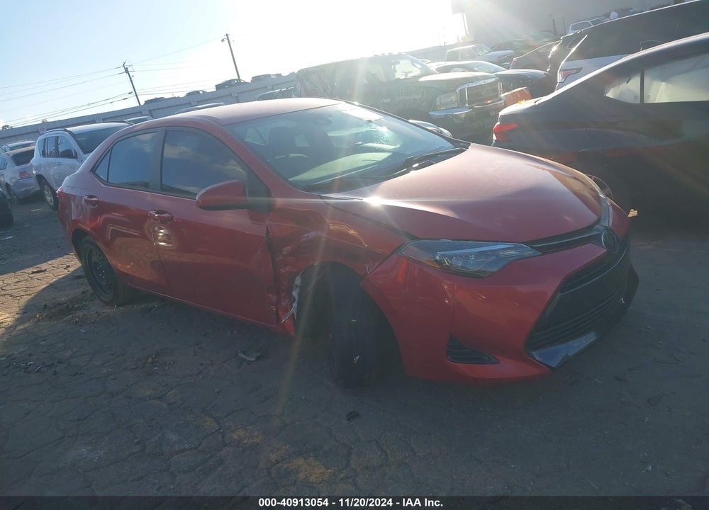 2019 TOYOTA COROLLA LE VIN: 5YFBURHE8KP876406