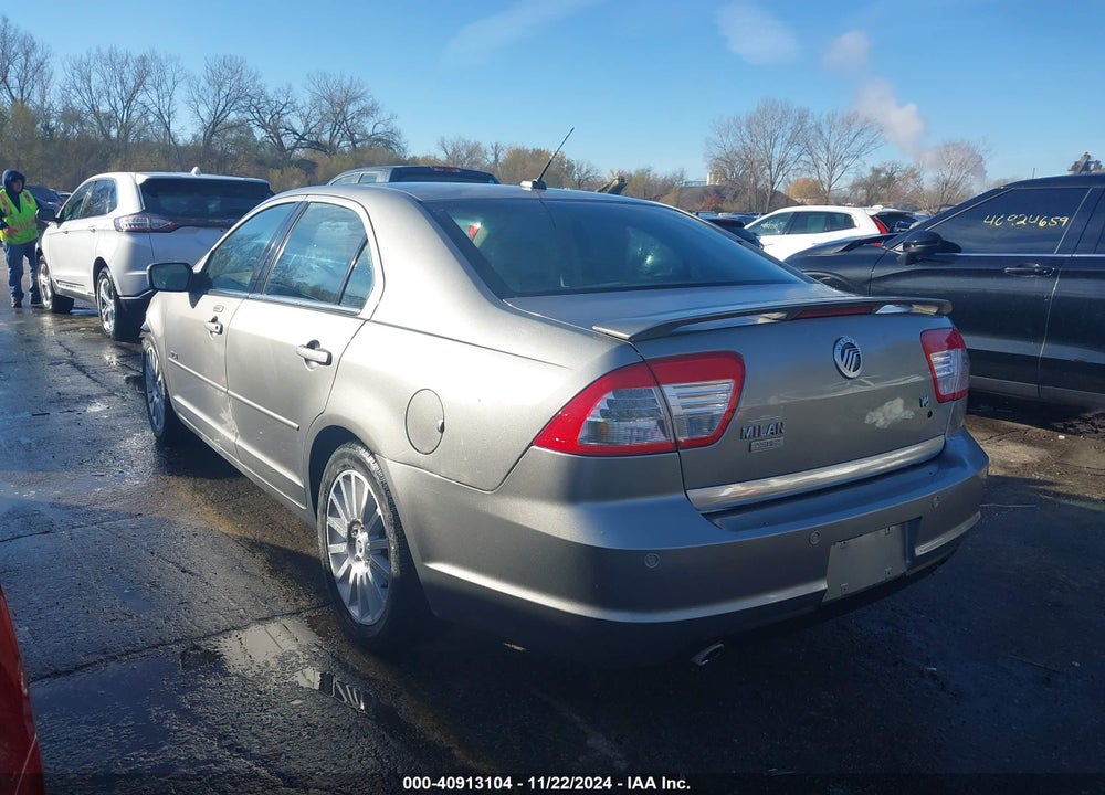 2008 MERCURY MILAN V6 PREMIER VIN: 3MEHM08118R615123