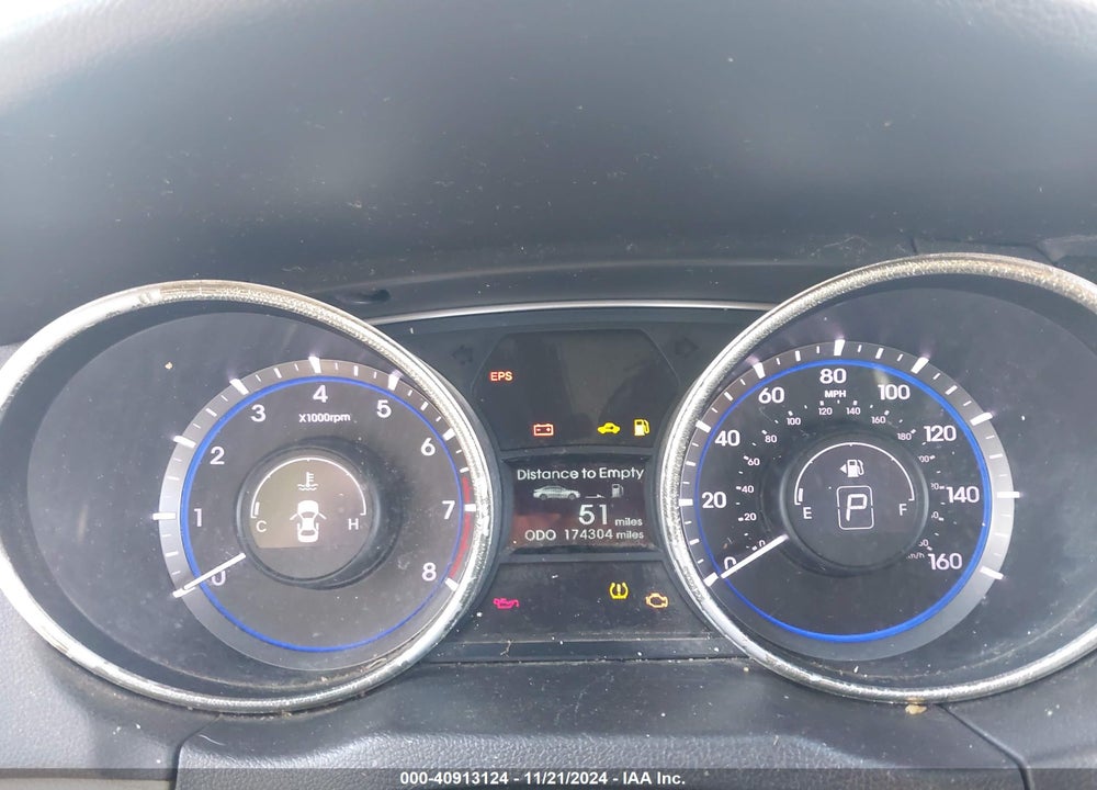 2011 HYUNDAI SONATA LIMITED 2.0T VIN: 5NPEC4AB3BH191214