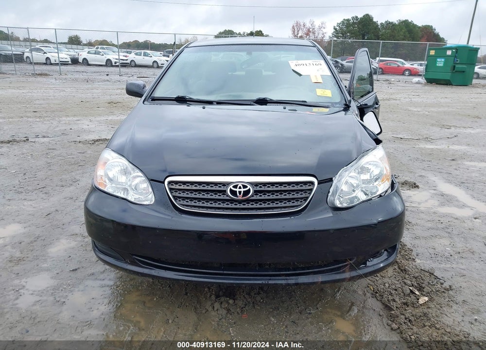 2006 TOYOTA COROLLA LE VIN: 2T1BR30E86C636840