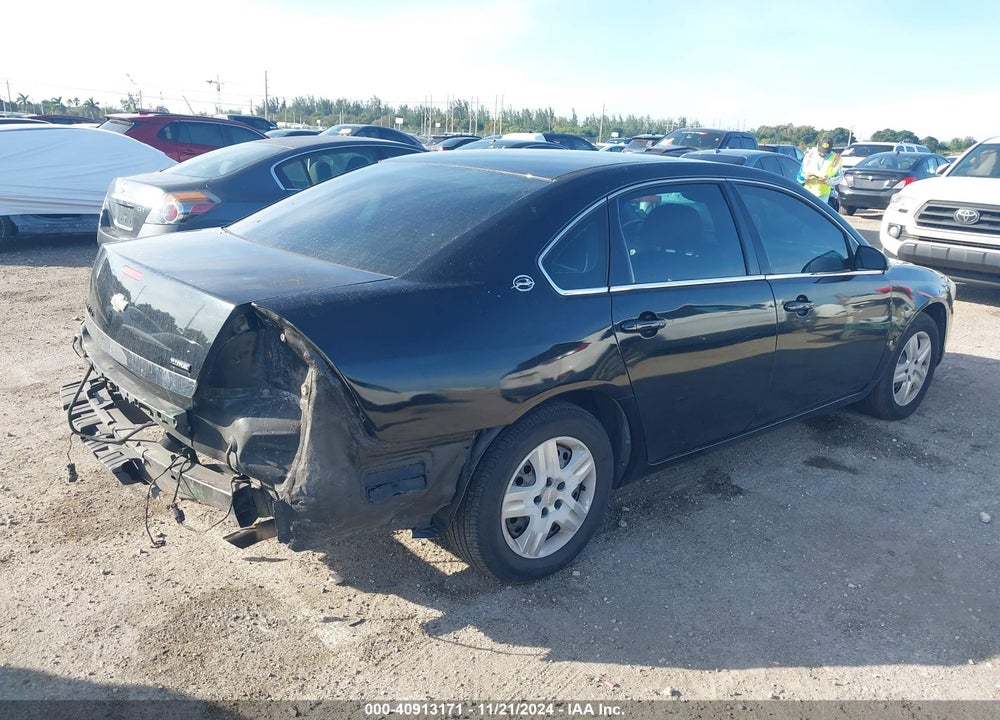 2008 CHEVROLET IMPALA LS VIN: 2G1WB58K489117517