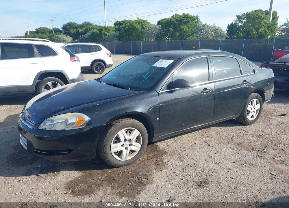 2008 CHEVROLET IMPALA LS VIN: 2G1WB58K489117517