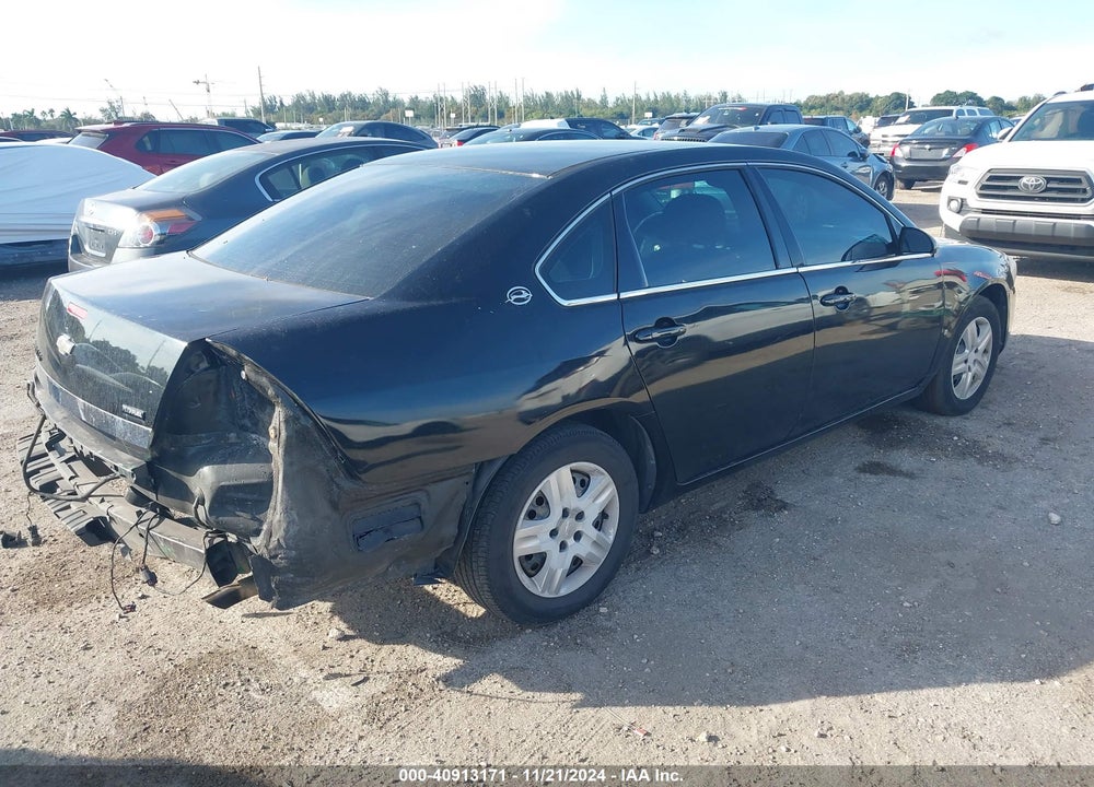 2008 CHEVROLET IMPALA LS VIN: 2G1WB58K489117517