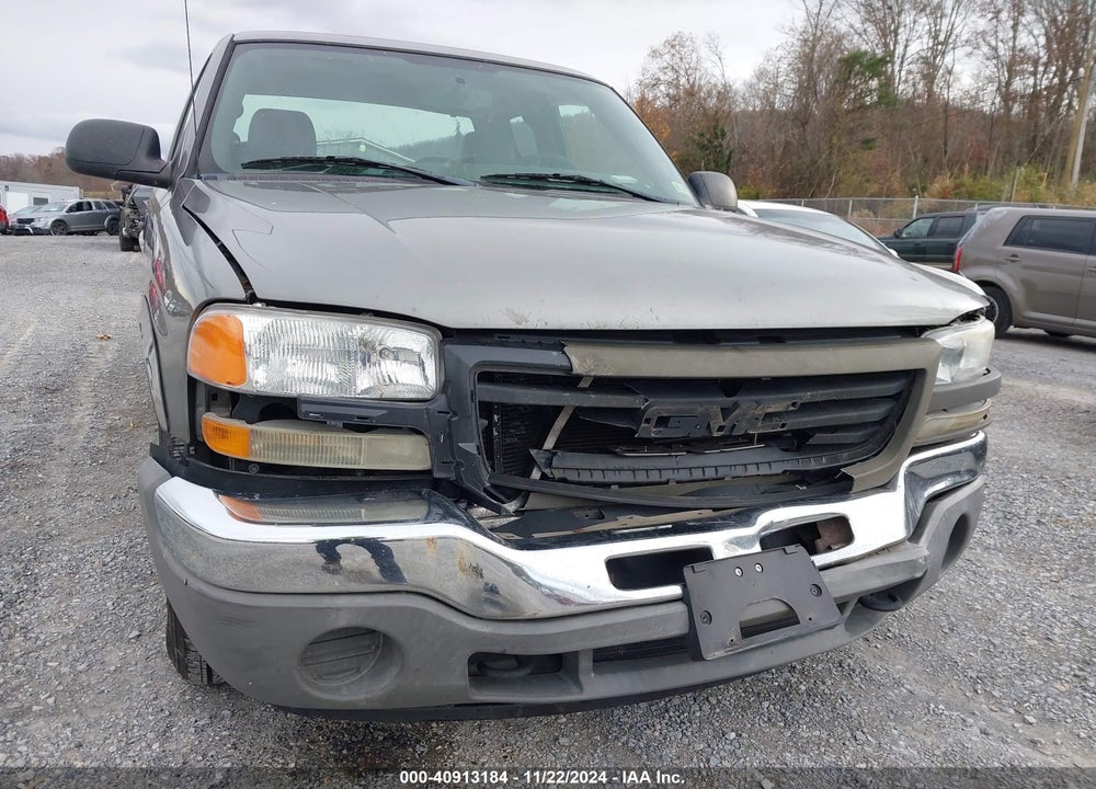 2006 GMC SIERRA 1500 WORK TRUCK VIN: 1GTEC19V36Z279353