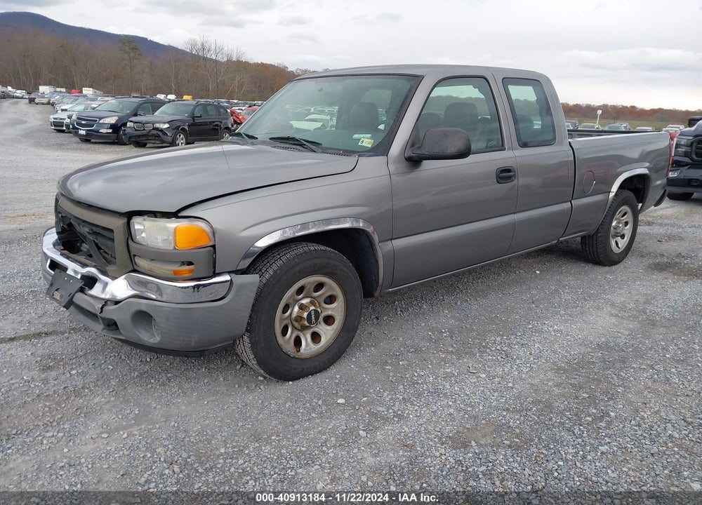 2006 GMC SIERRA 1500 WORK TRUCK VIN: 1GTEC19V36Z279353