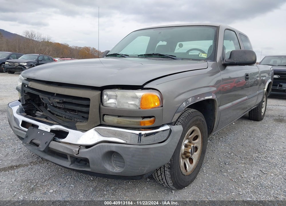 2006 GMC SIERRA 1500 WORK TRUCK VIN: 1GTEC19V36Z279353