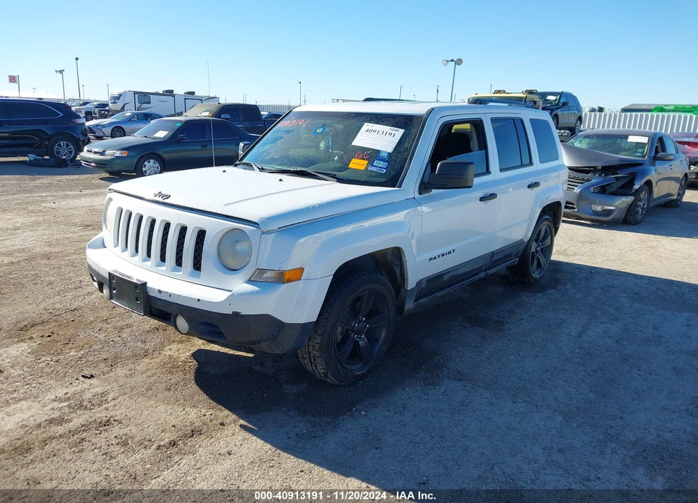 2014 JEEP PATRIOT ALTITUDE VIN: 1C4NJPBA2ED886923