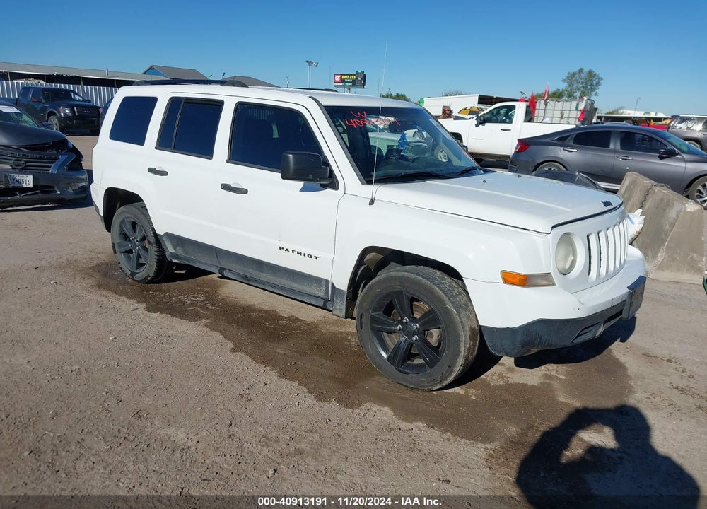 2014 JEEP PATRIOT ALTITUDE VIN: 1C4NJPBA2ED886923