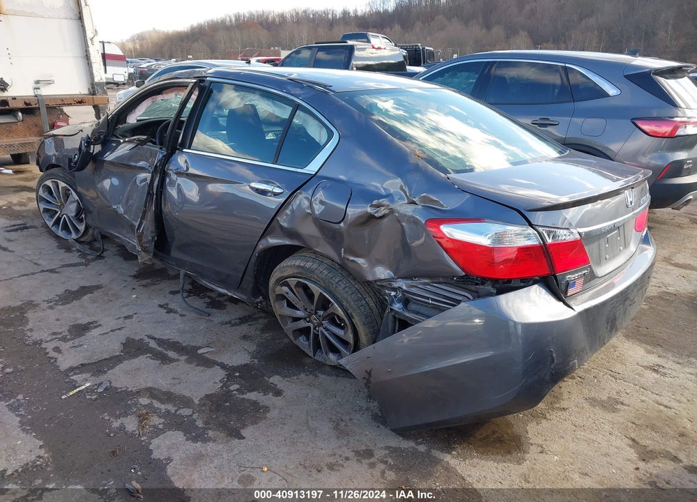 2014 HONDA ACCORD SPORT VIN: 1HGCR2F53EA072167