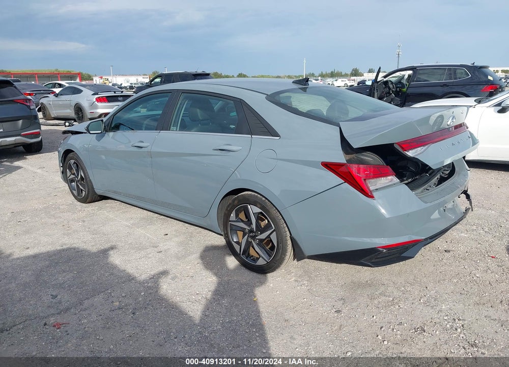 2022 HYUNDAI ELANTRA LIMITED VIN: KMHLP4AG1NU366993